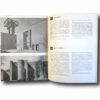 Photo showing a sample spread of the book Ny svensk arkitektur – New Swedish Architecture