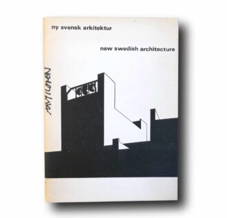 Photo showing the book Ny svensk arkitektur – New Swedish Architecture