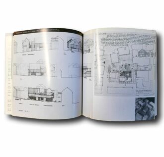 Photo showing a sample spread of the book Alice Biro Architektur 1943–2003