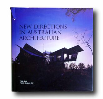 Photo showing the book New Directions in Australian Architecture