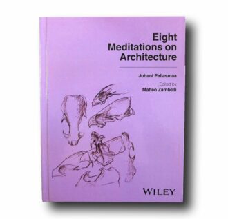 Photo showing the book Eight Meditations on Architecture